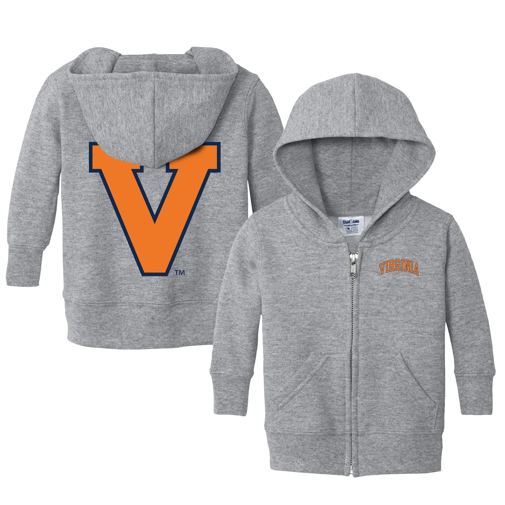 Virginia Cavaliers Logo Infant Full-Zip Sweatshirt