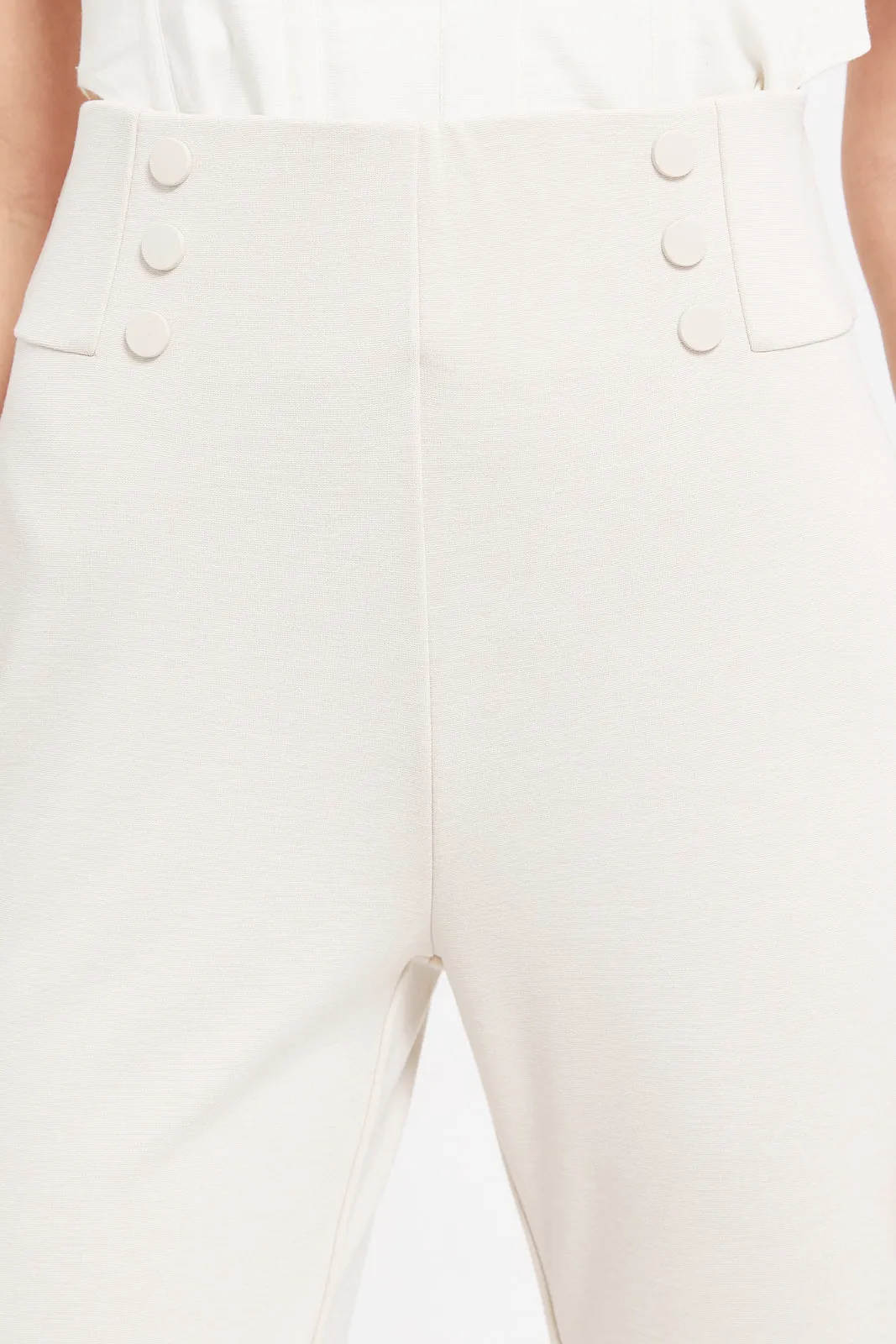 Women Beige Slim Fit Leggings