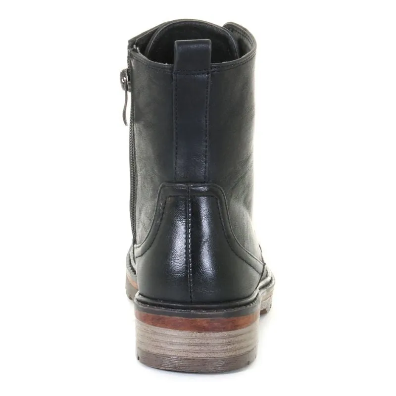 Women's Leona 3 Lace With Side Zip Black