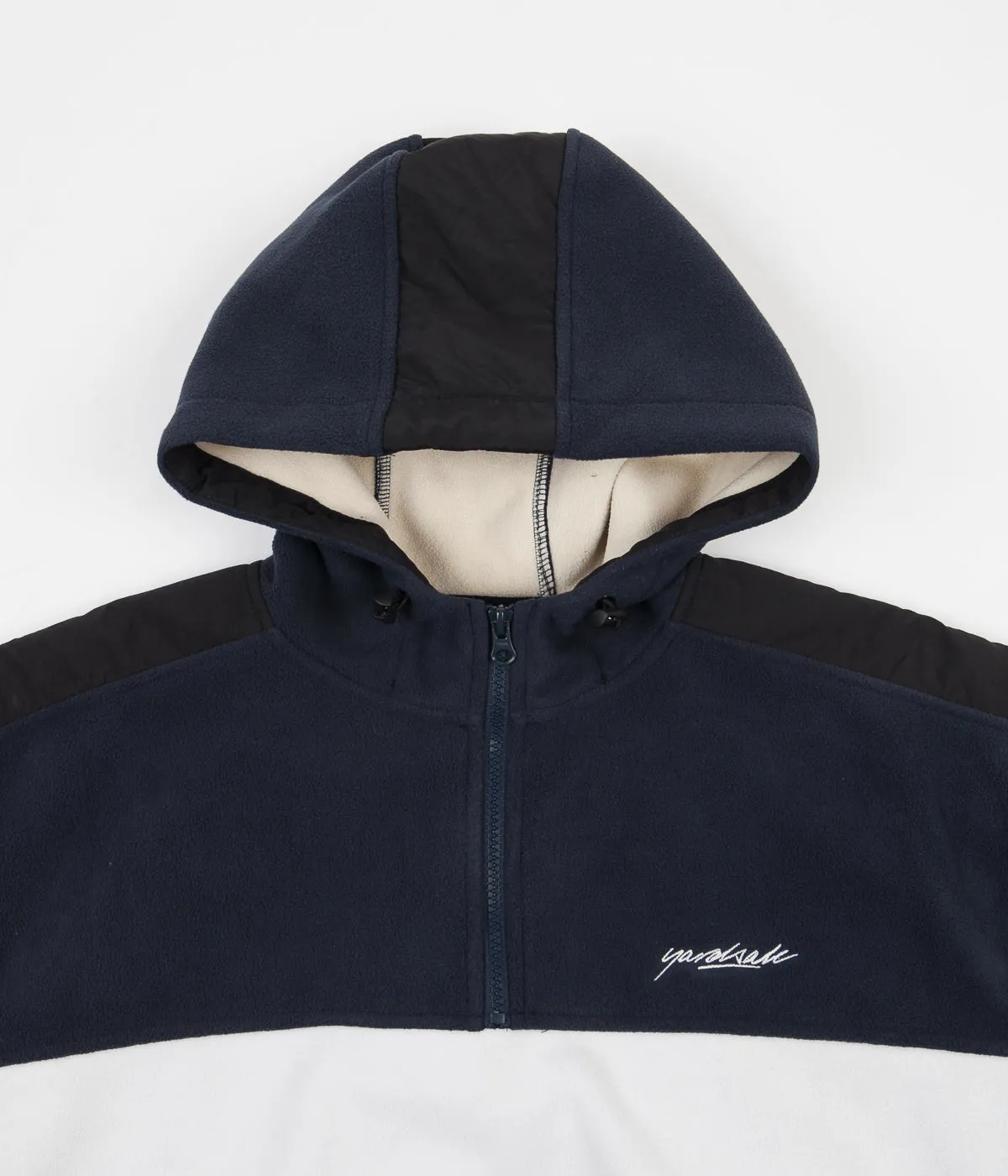 Yardsale Fleece 1/2 Zip Sweatshirt - Navy